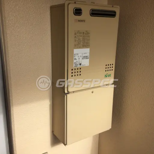 交換前の給湯器（ノーリツ GT-2417AWX）