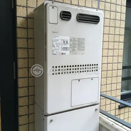 施工前の暖房熱源機