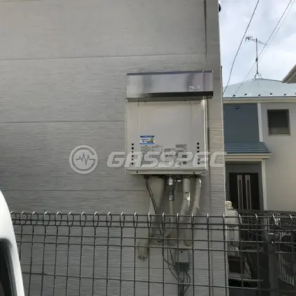 施工後の給湯器（ノーリツ GT-2470SAW BL）