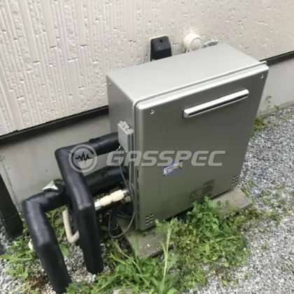 施工後の給湯器（ノーリツ GT-C2472SAR BL）