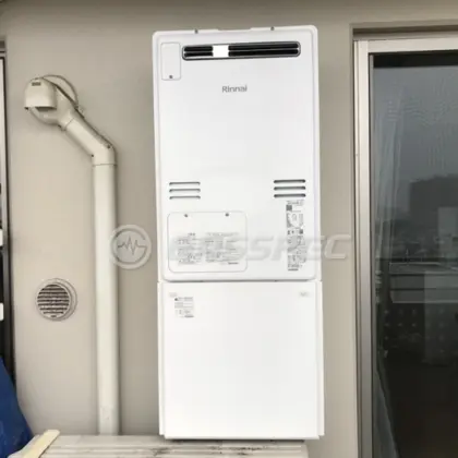 施工後の暖房熱源機（リンナイ RUFH-A2400AW2-3(A)）