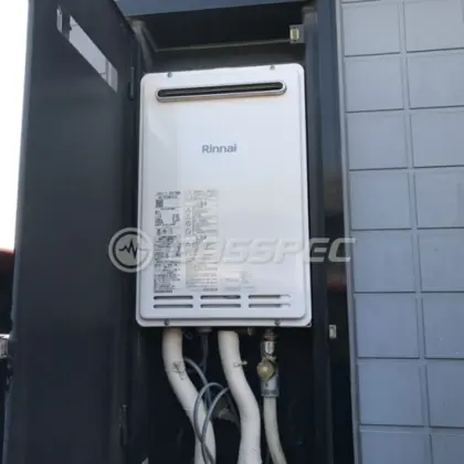 施工後の給湯器（リンナイ RUK-V1610BOX(A)-E）