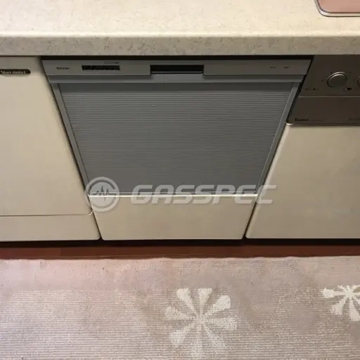 交換後のビルトイン食洗機（リンナイ RSW-405AA-SV）