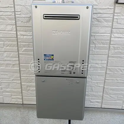 施工後の給湯器（ノーリツ GT-C2472SAW BL）