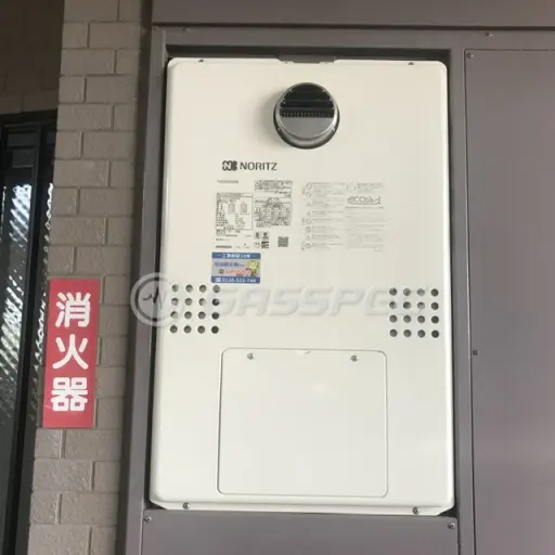 交換後の暖房熱源機（ノーリツ GTH-CP2460SAW3H-1 BL）