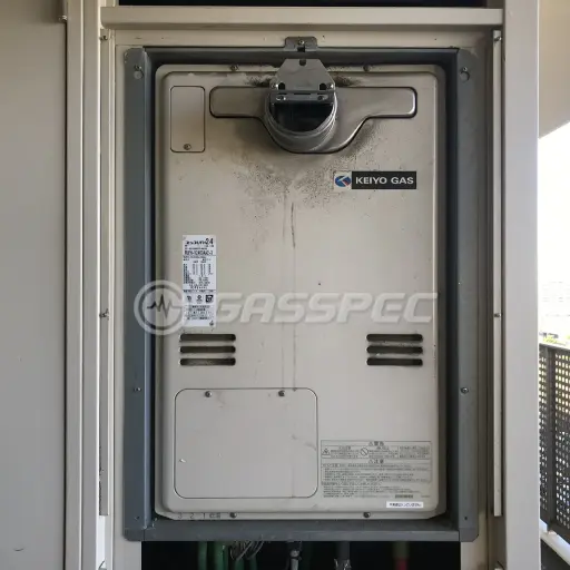 交換前の暖房熱源機（リンナイ RUFH-V2403AA2-3）