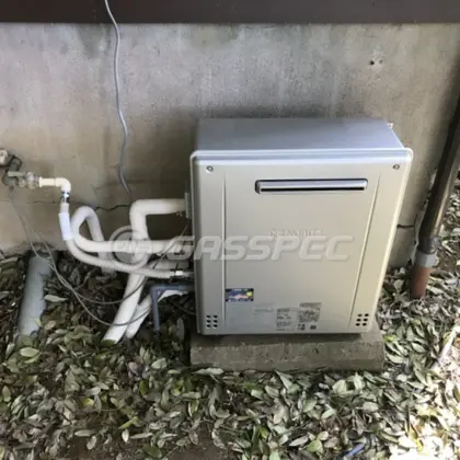 施工後の給湯器（ノーリツ GT-C1672SAR BL）