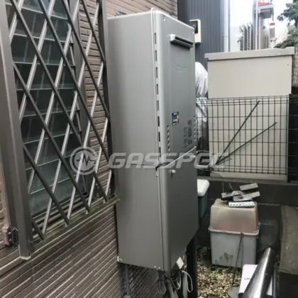 施工後の給湯器（ノーリツ GT-C2472SAW BL）