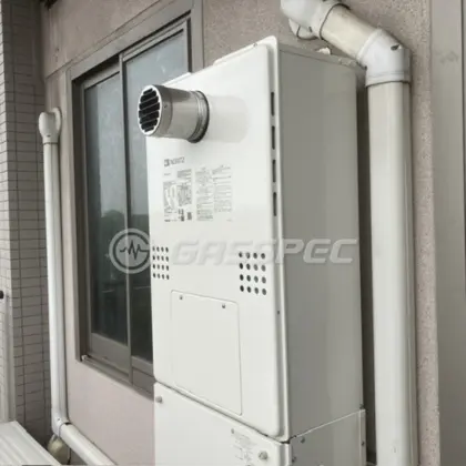 施工後の暖房熱源機（ノーリツ GTH-2454AW6H-T BL）