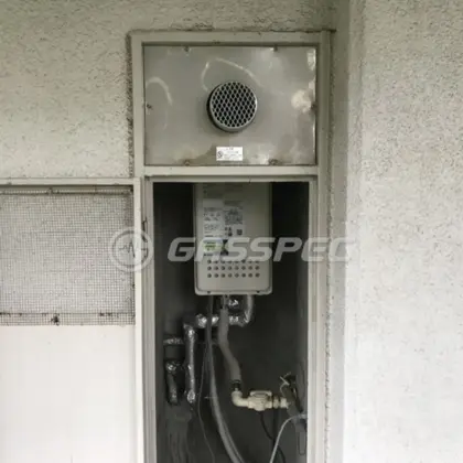 施工後の給湯器（ノーリツ GT-2053AWX-T-4 BL）