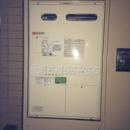 施工後の暖房熱源機（ノーリツ GTH-2444AWX3H-1 BL）