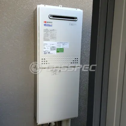 施工後の給湯器（ノーリツ GT-C2452AWX-2 BL）
