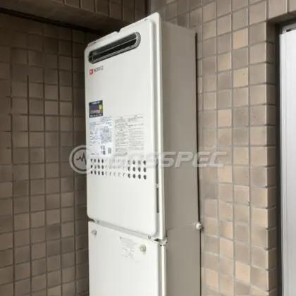 施工後の給湯器（ノーリツ GQ-2427AWX-DX BL）