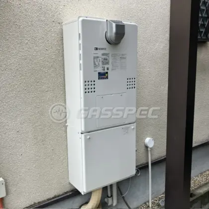 施工後の暖房熱源機（ノーリツ GTH-C2460SAW3H-1 BL）