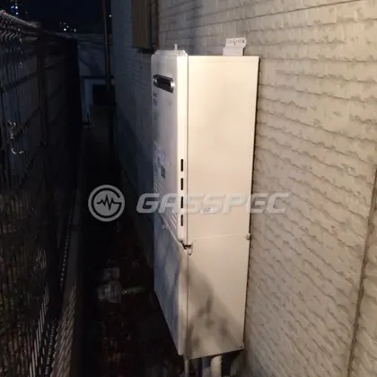 施工後の給湯器（ノーリツ GT-C2452AWX-2 BL）