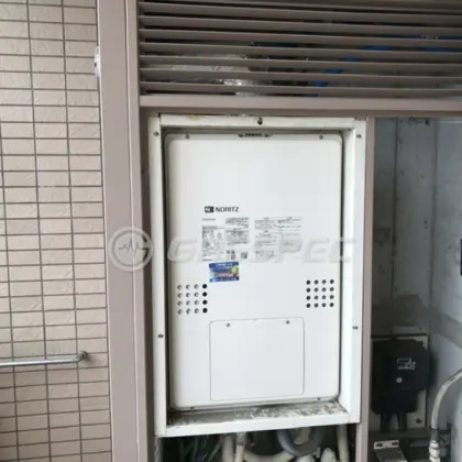 施工後の暖房熱源機（ノーリツ GTH-2454AW3H-H BL）