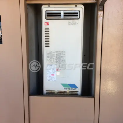 施工前の給湯器（GT-168SAW-1）