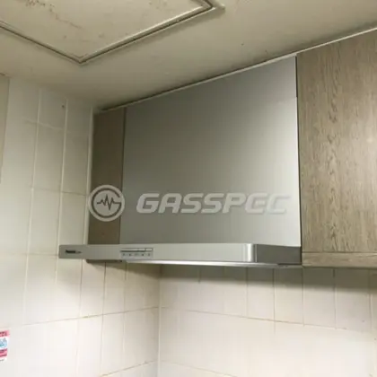 施工後のレンジフード（パナソニック FY-6HZC5-S）