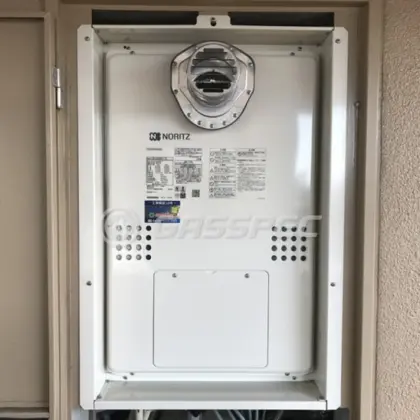 施工後の暖房熱源機（ノーリツ GQH-2456AW3H-T-DX BL）