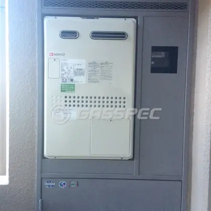 施工後の暖房熱源機（ノーリツ GTH-2444AWX-1 BL）