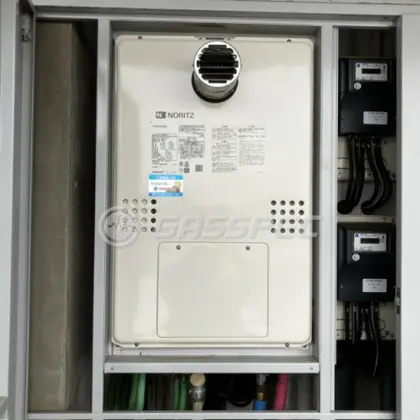 施工後の暖房熱源機（ノーリツ GTH-2454AW3H-T BL）