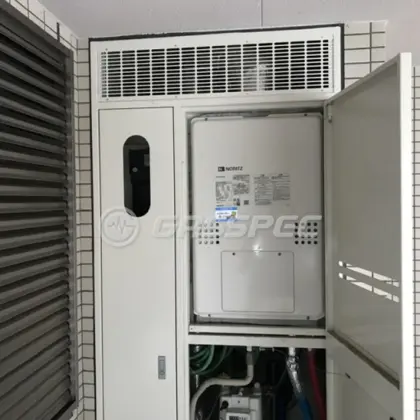 施工後の暖房熱源機（ノーリツ GTH-2454AW3H-H BL）