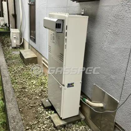 施工後の暖房熱源機（ノーリツ GTH-C2461SAWD-1 BL）