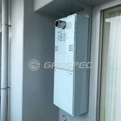 施工後の暖房熱源機（ノーリツ GTH-2454AW3H-T BL）