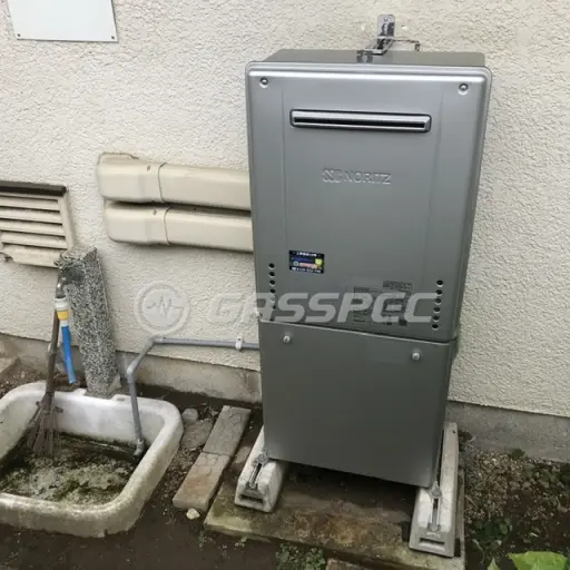 交換後の給湯器（ノーリツ GT-C2472AW BL）