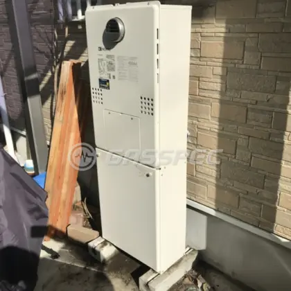 施工後の暖房熱源機（ノーリツ GTH-C2460AW3H-1 BL）