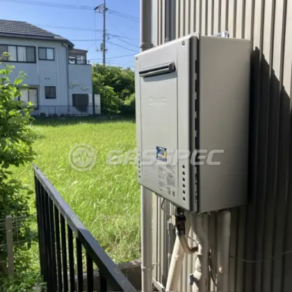施工後の給湯器（ノーリツ GT-C2472SAW BL）