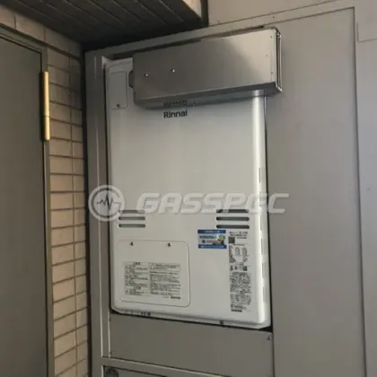 施工後の暖房熱源機（リンナイ RUFH-A2400AA2-3(A)）