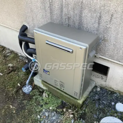 施工後の給湯器（ノーリツ GT-C2072SAR BL）