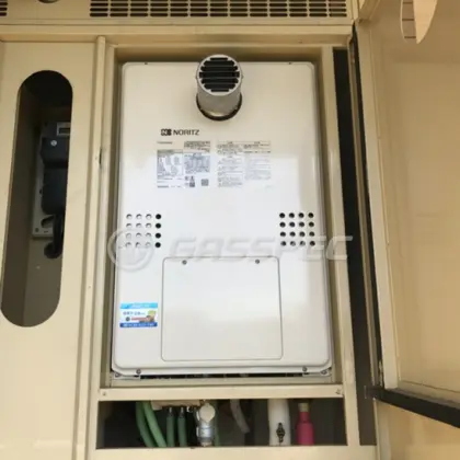 施工後の暖房熱源機（ノーリツ GTH-2454AW3H-T BL）