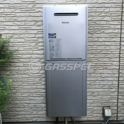 施工後の給湯器（リンナイ RUF-E2406AW(A)）