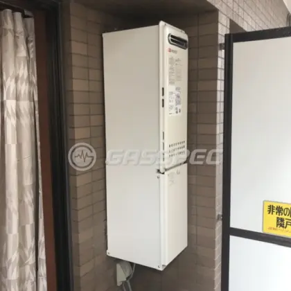 施工後の給湯器（ノーリツ GT-1653SAWX-4 BL）
