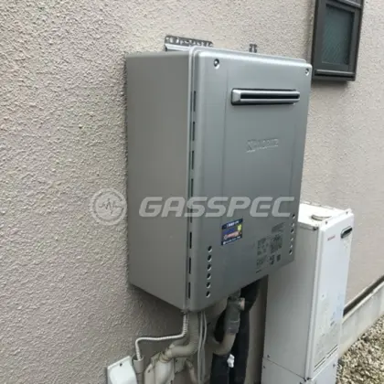 施工後の給湯器（ノーリツ GT-C2072SAW BL）