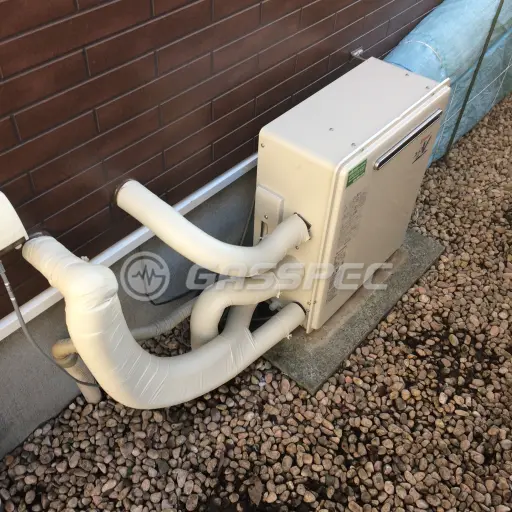交換後の給湯器（リンナイ RUF-A2400SAG(A)）