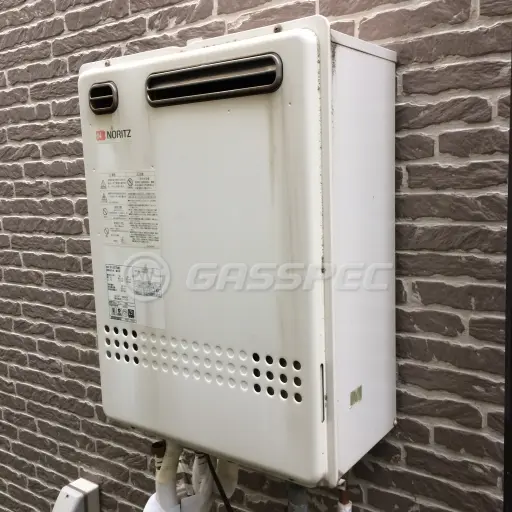交換前の給湯器（ノーリツ GT-2427SAWX）