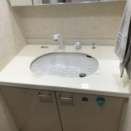 施工後の水栓・蛇口（TOTO TLS05301J）