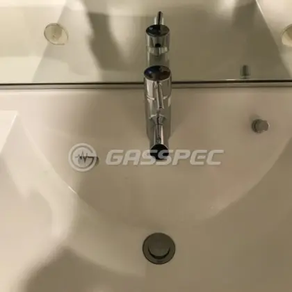 施工後の水栓・蛇口（パナソニック GLM01MEKS）