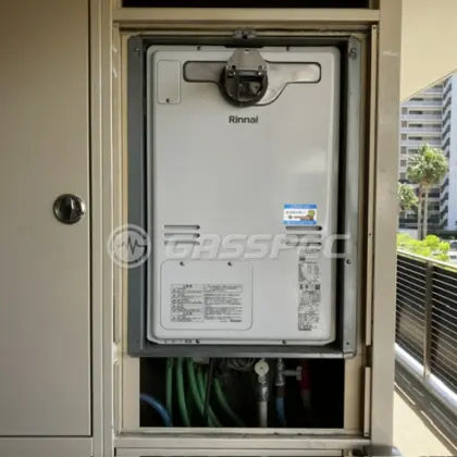 施工後の暖房熱源機（リンナイ RUFH-A2400SAA2-3(A)）
