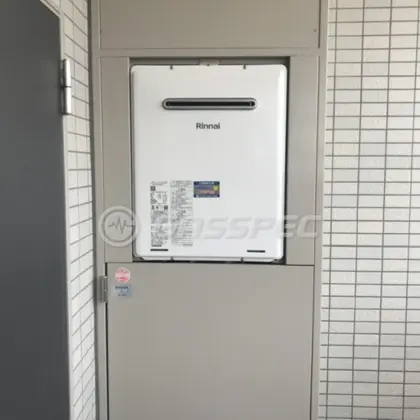 施工後の給湯器（リンナイ RUF-A2005SAW(C)）
