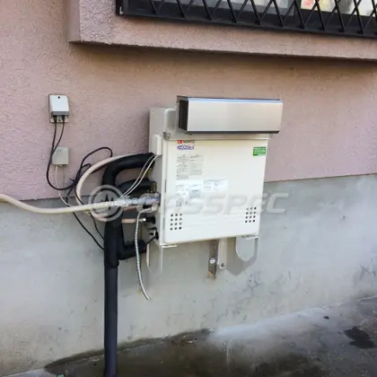 施工後の給湯器（ノーリツ GT-C2052SARX-2 BL）