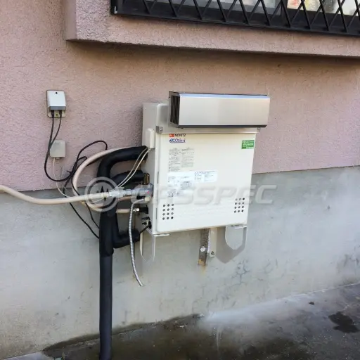 交換後の給湯器（ノーリツ GT-C2052SARX-2 BL）