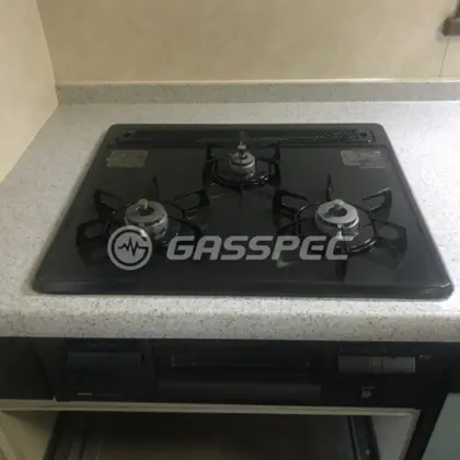 施工後のビルトインガスコンロ（ノーリツ N3GT2RVQ1）