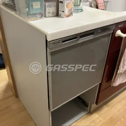 施工後のビルトイン食洗機（パナソニック NP-45MS9S）