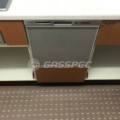 施工後のビルトイン食洗機（パナソニック NP-45MS9S）