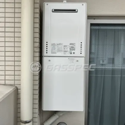 施工後の給湯器（ノーリツ GT-2470AW BL）