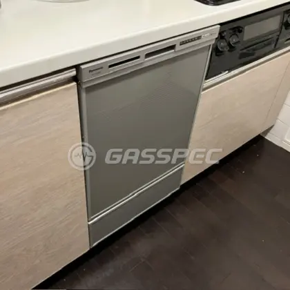 施工後のビルトイン食洗機（パナソニック NP-45RD9S）